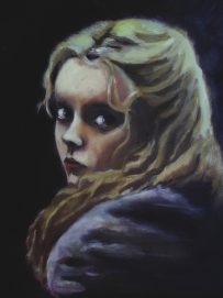 "Katrina Van Tassel (Sleepy Hollow)", 46x55, óleo sobre lienzo, 2010