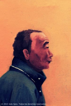 "Estudio para retrato de perfil (mendigo)"