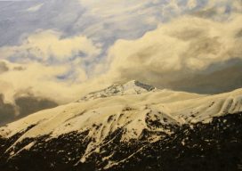 "Peñalara"; 91x65, óleo sobre lienzo, 2014