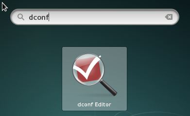 Editor dconf en Gnome 3
